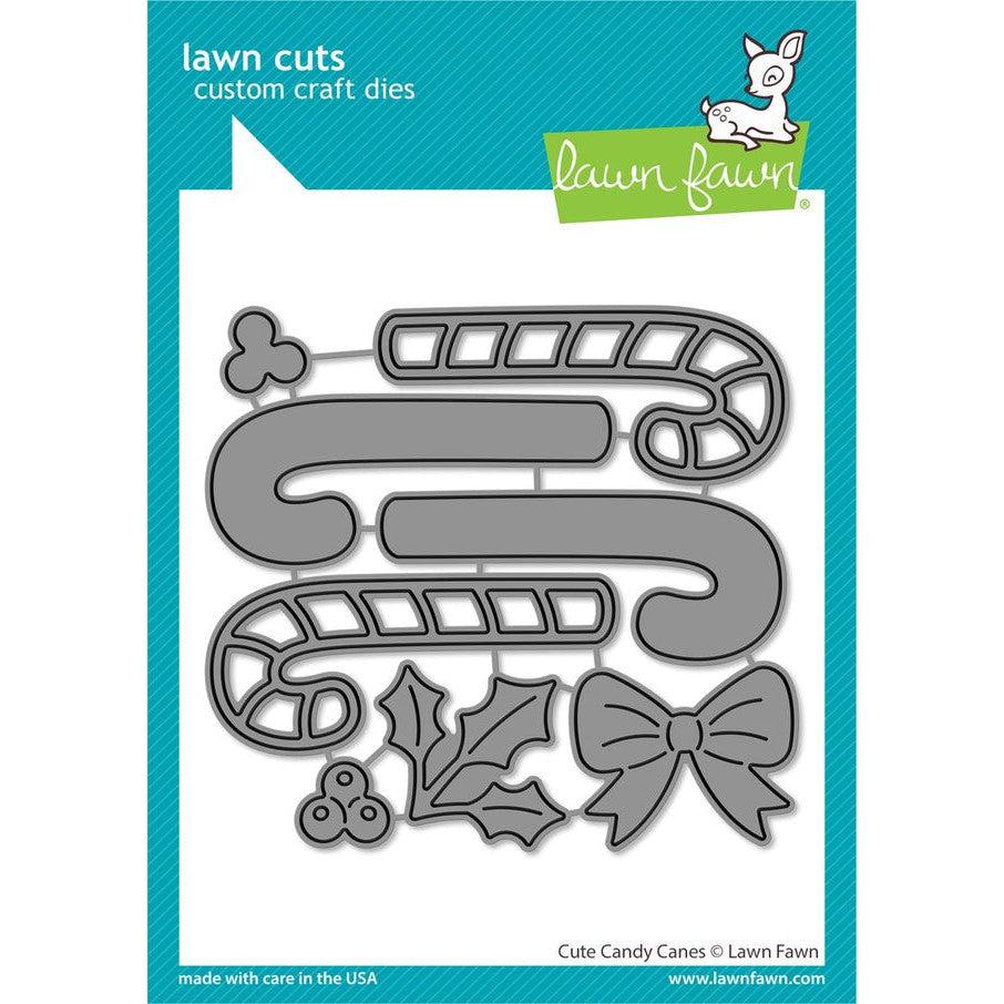 Lawn Fawn - Lawn Cuts - Cute Candy Canes-ScrapbookPal