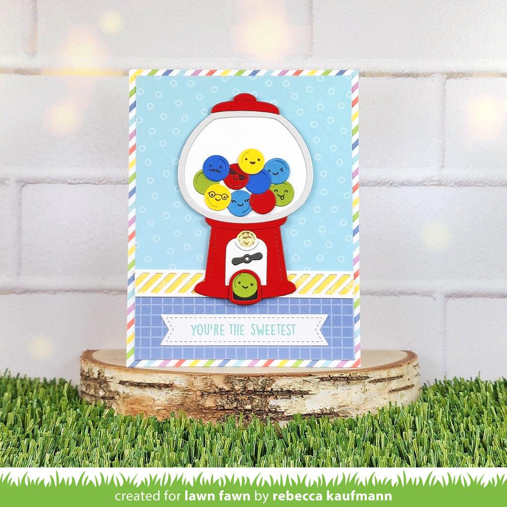 Lawn Fawn - Lawn Cuts - Diagonal Stripes Border-ScrapbookPal