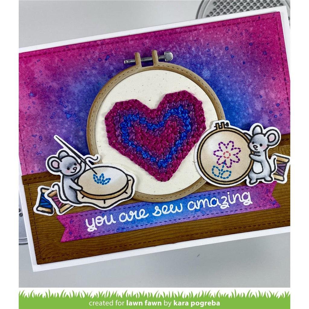 Lawn Fawn - Lawn Cuts - Embroidery Hoop-ScrapbookPal