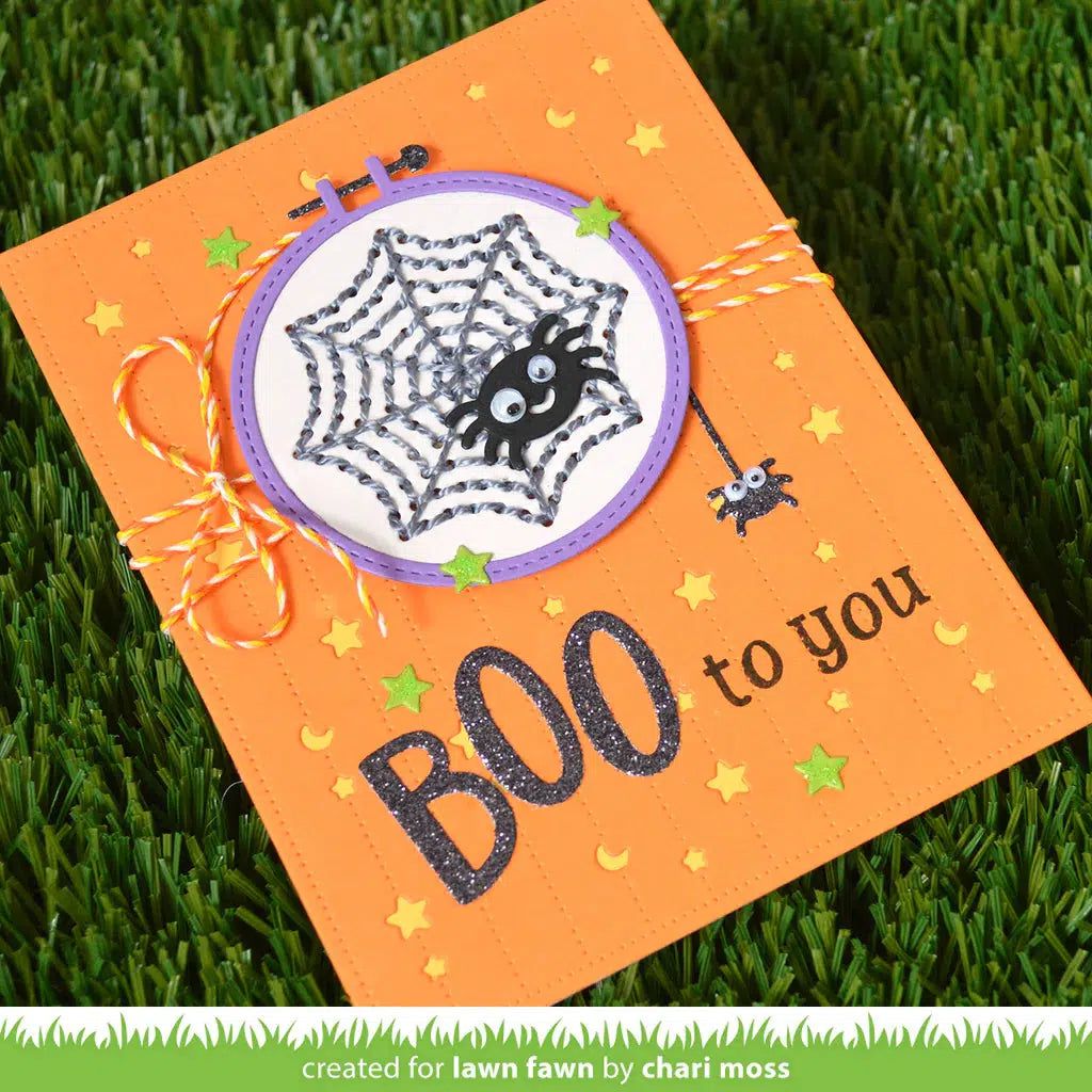 Lawn Fawn - Lawn Cuts - Embroidery Hoop Snowflake Add-On-ScrapbookPal