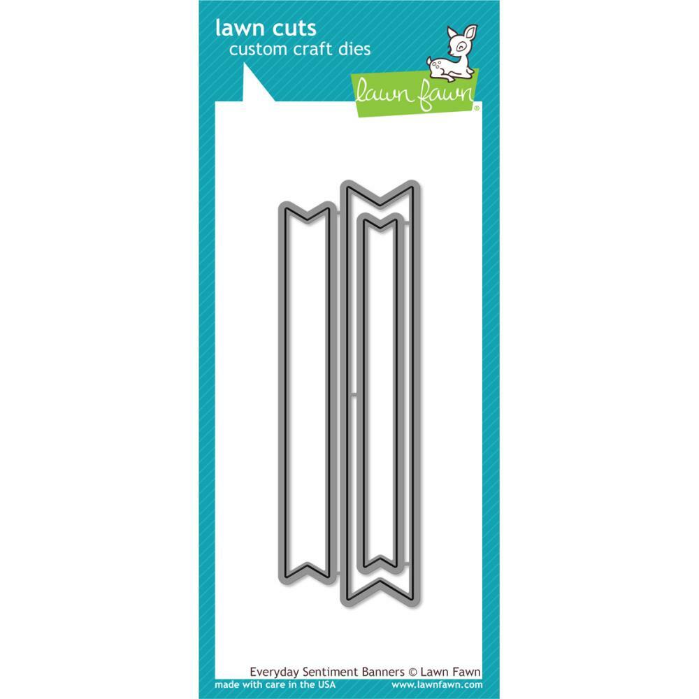 Lawn Fawn - Lawn Cuts - Everyday Sentiment Banners-ScrapbookPal