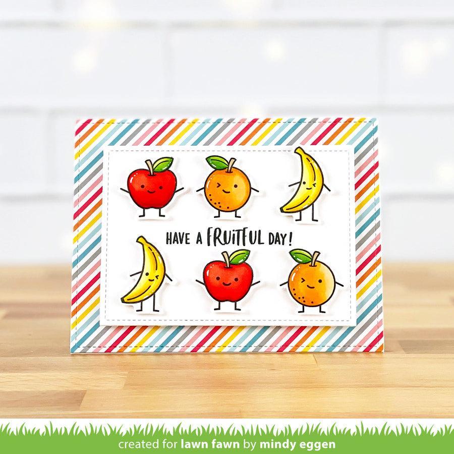 Lawn Fawn - Clear Stamps - Fruitful Friends-ScrapbookPal
