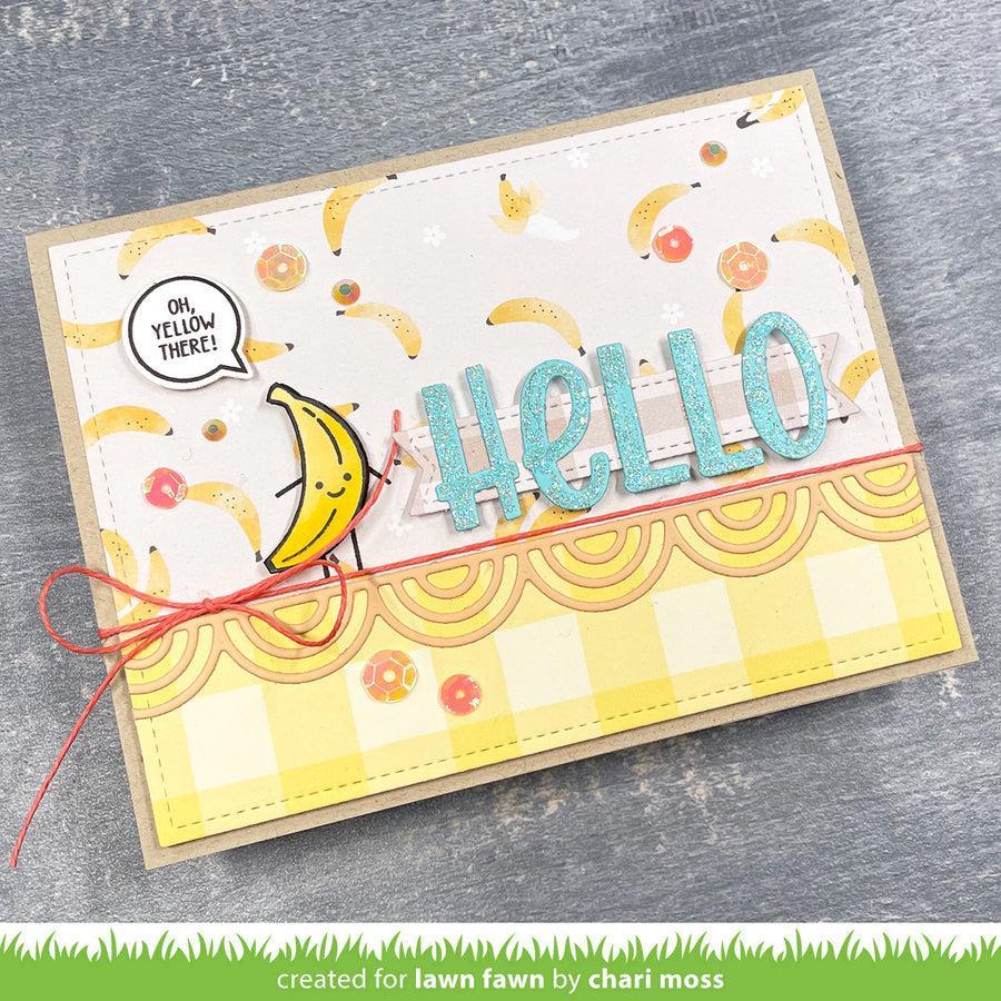 Lawn Fawn - Clear Stamps - Fruitful Friends-ScrapbookPal