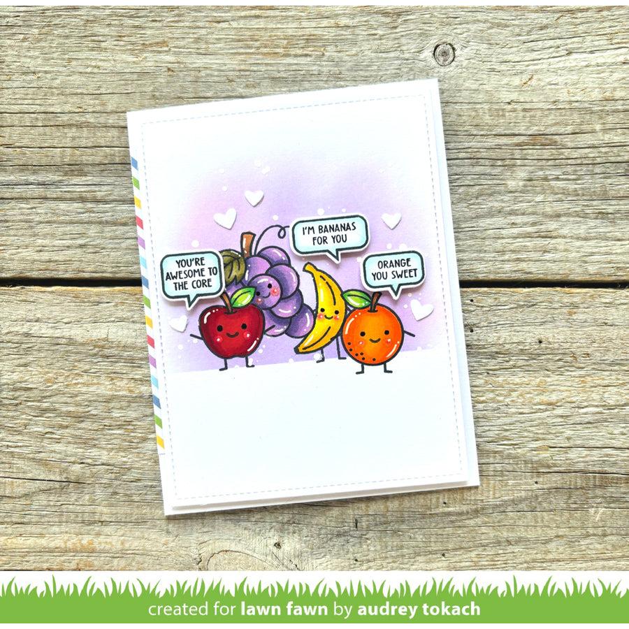 Lawn Fawn - Clear Stamps - Fruitful Friends-ScrapbookPal