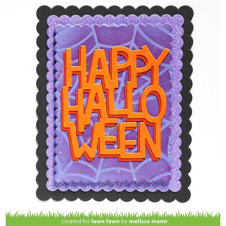 Lawn Fawn - Lawn Cuts - Giant Happy Halloween: Portrait-ScrapbookPal