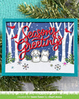 Lawn Fawn - Lawn Cuts - Giant Season's Greetings-ScrapbookPal