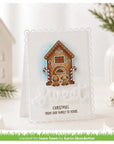Lawn Fawn - Coloring Stencils - Gingerbread House Add-On-ScrapbookPal