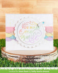 Lawn Fawn - Lawn Cuts - Give It A Whirl Messages: Friends-ScrapbookPal