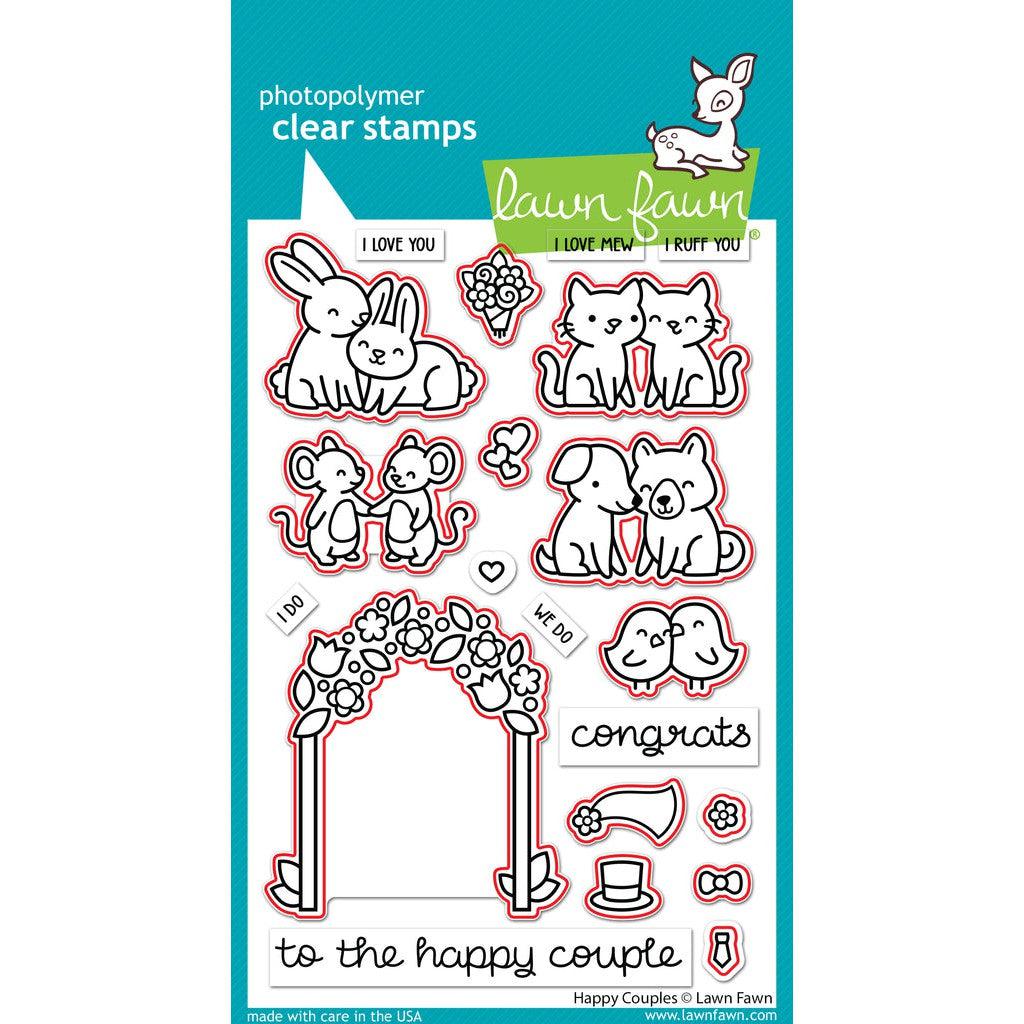 Lawn Fawn - Lawn Cuts - Happy Couples-ScrapbookPal