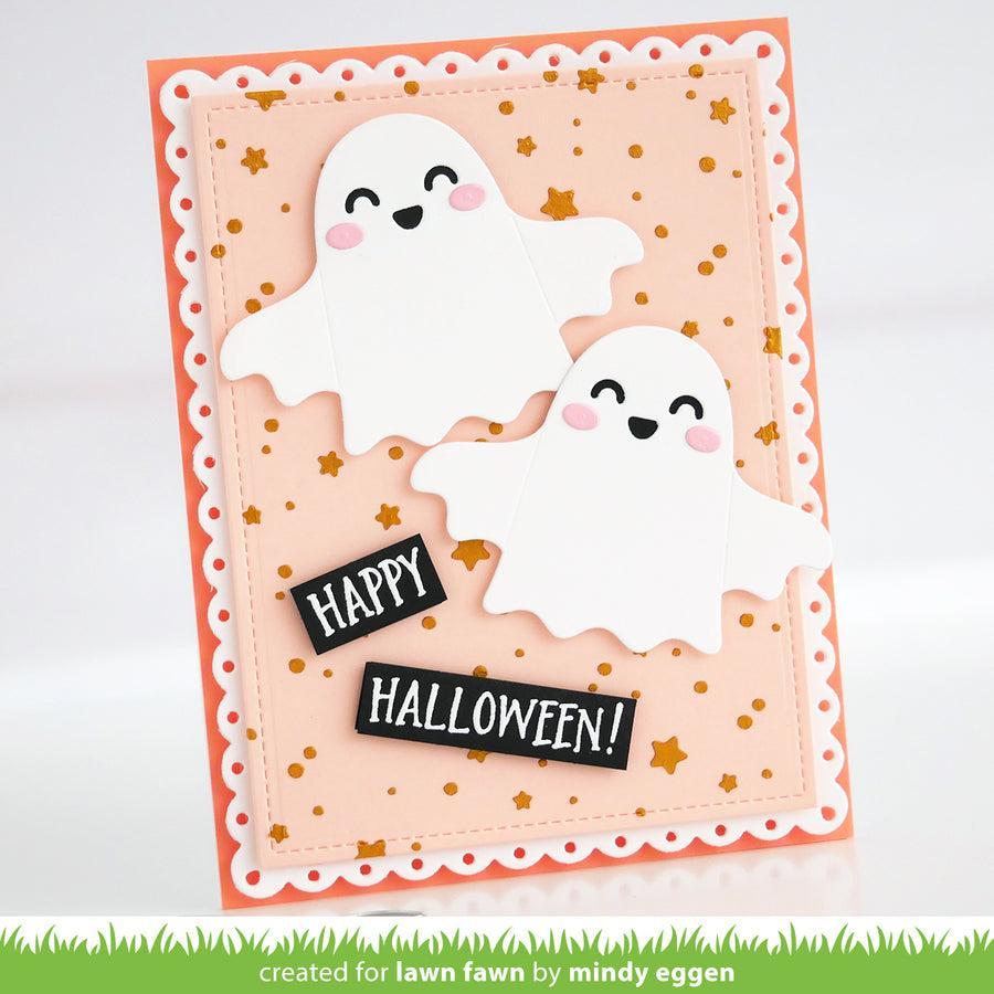 Lawn Fawn - Lawn Cuts - Happy Ghost Tag-ScrapbookPal