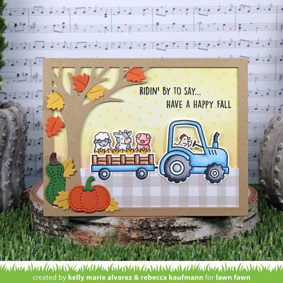Lawn Fawn - Lawn Cuts - Hay There, Hayrides!-ScrapbookPal