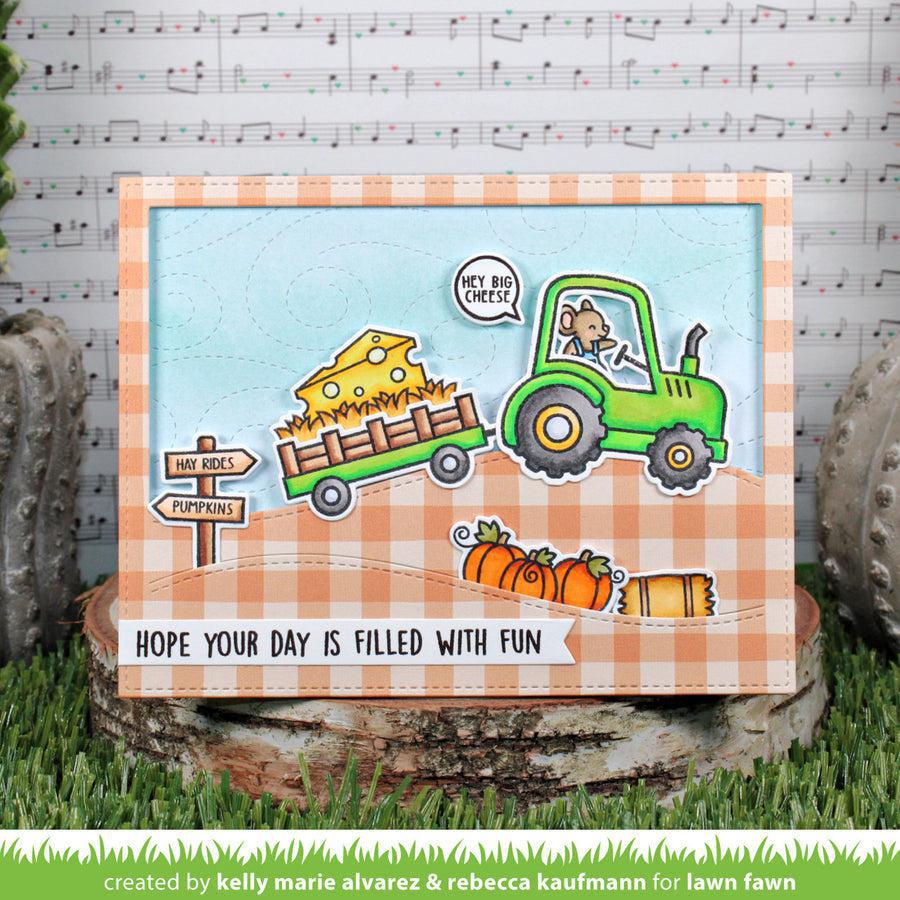 Lawn Fawn - Lawn Cuts - Hay There, Hayrides!-ScrapbookPal