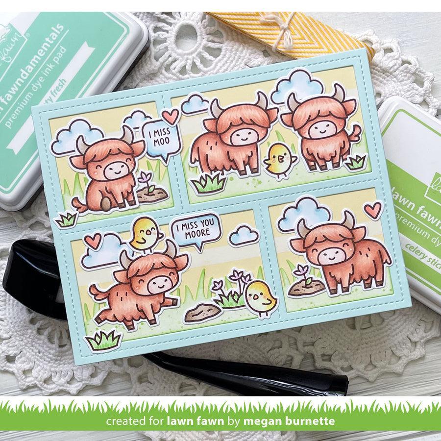 Lawn Fawn - Lawn Cuts - Highland Cows!-ScrapbookPal