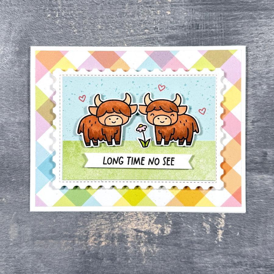 Lawn Fawn - Lawn Cuts - Highland Cows!-ScrapbookPal