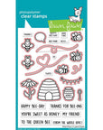 Lawn Fawn - Lawn Cuts - Hive Five-ScrapbookPal