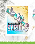 Lawn Fawn - Lawn Cuts - How You Bean? Seashell Add-On-ScrapbookPal