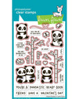 Lawn Fawn - Lawn Cuts - I Heart Pandas-ScrapbookPal