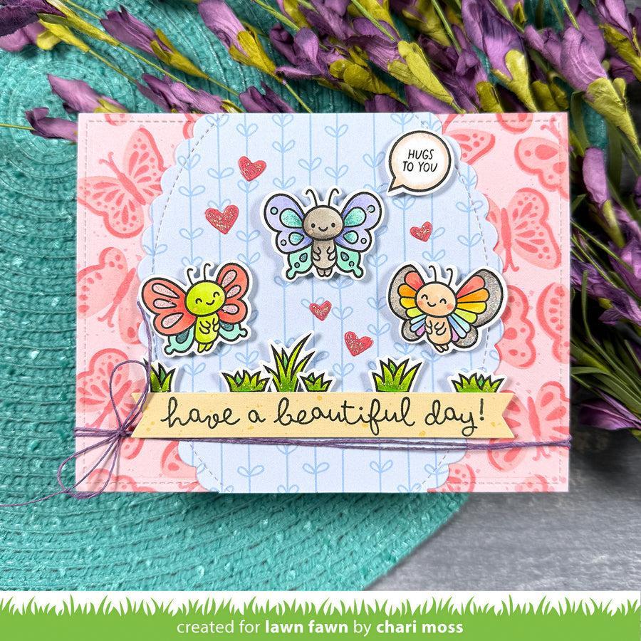 Lawn Fawn - Lawn Cuts - I Like Big Butterflies-ScrapbookPal