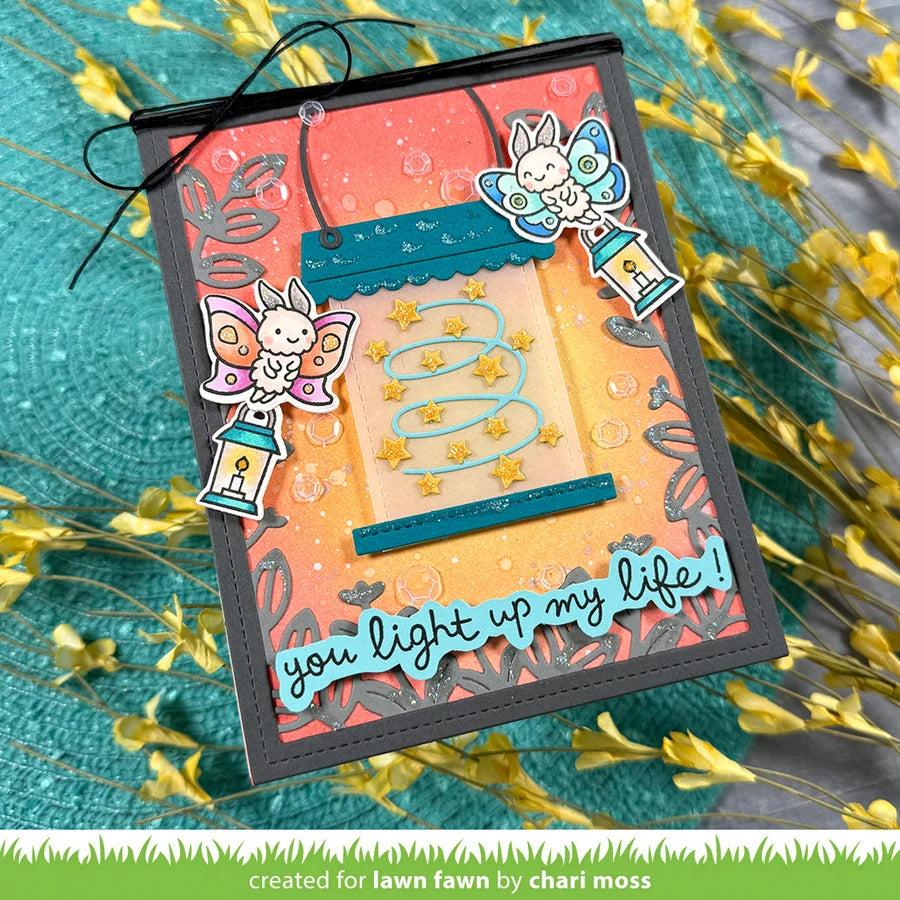 Lawn Fawn - Lawn Cuts - I Like Cute Moths-ScrapbookPal