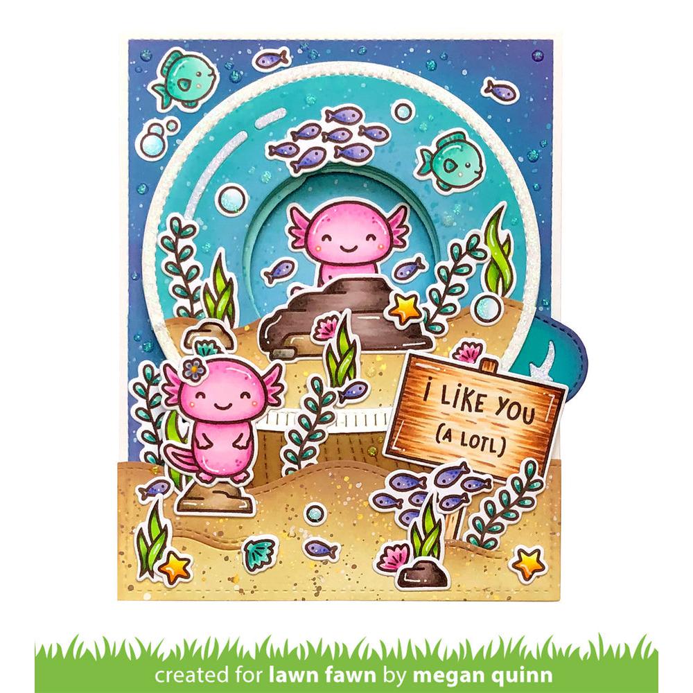 Lawn Fawn - Lawn Cuts - I Like You (A Lotl)-ScrapbookPal
