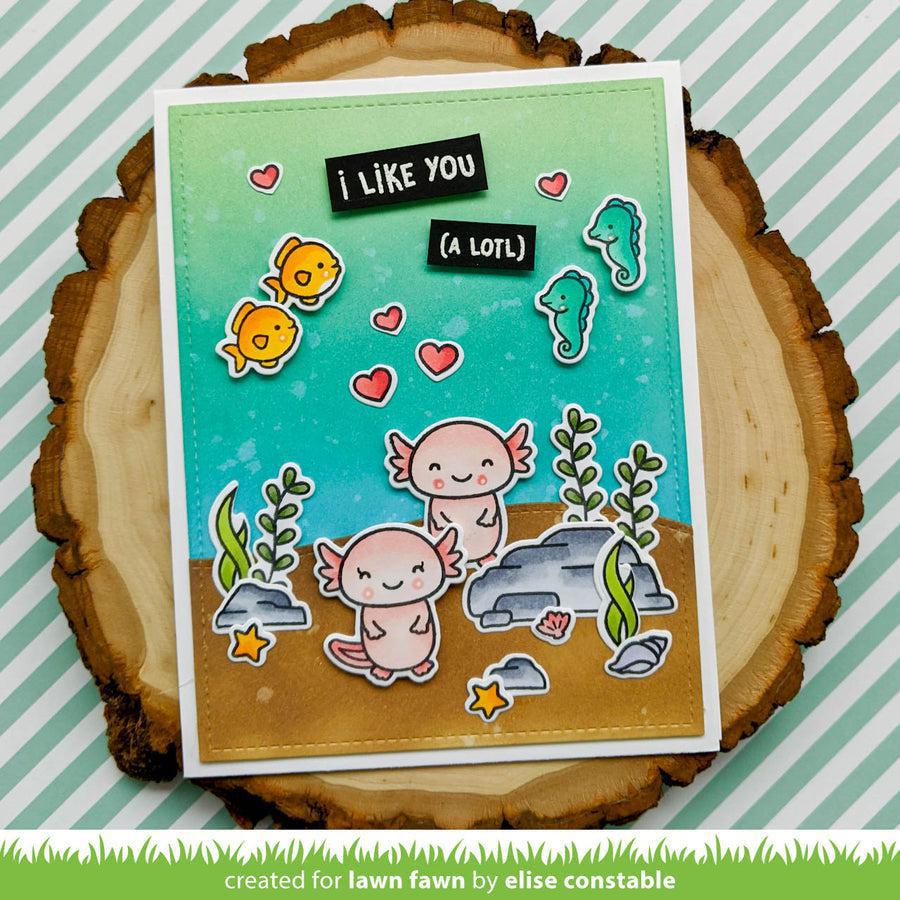 Lawn Fawn - Lawn Cuts - I Like You (A Lotl)-ScrapbookPal