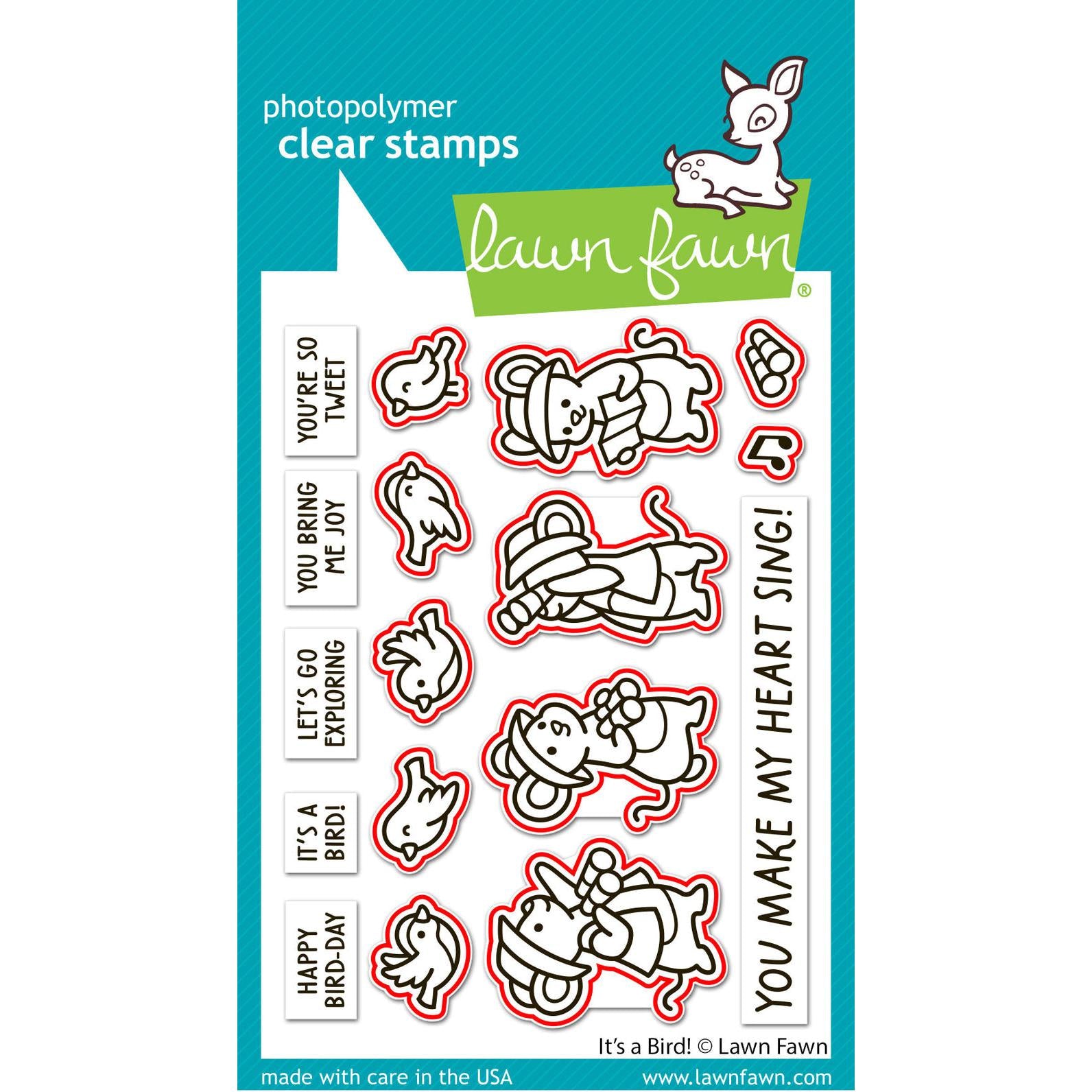 Lawn Fawn - Lawn Cuts - It's A Bird!-ScrapbookPal