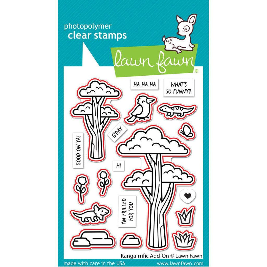 Lawn Fawn - Lawn Cuts - Kanga-Rrific Add-On