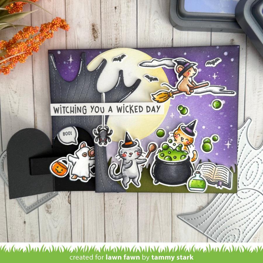 Lawn Fawn - Lawn Cuts - Knock Knock, Who's There?-ScrapbookPal