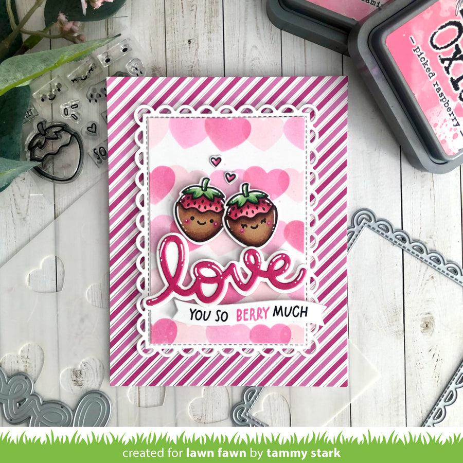 Lawn Fawn - Lawn Cuts - Lacy Rectangle Stackables-ScrapbookPal
