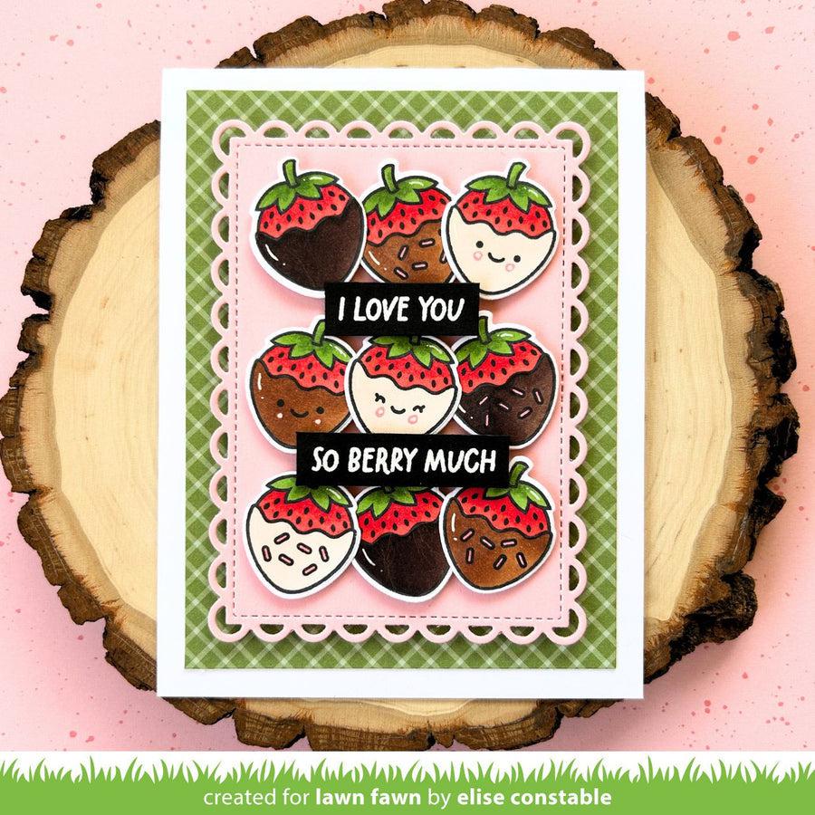Lawn Fawn - Lawn Cuts - Lacy Rectangle Stackables-ScrapbookPal