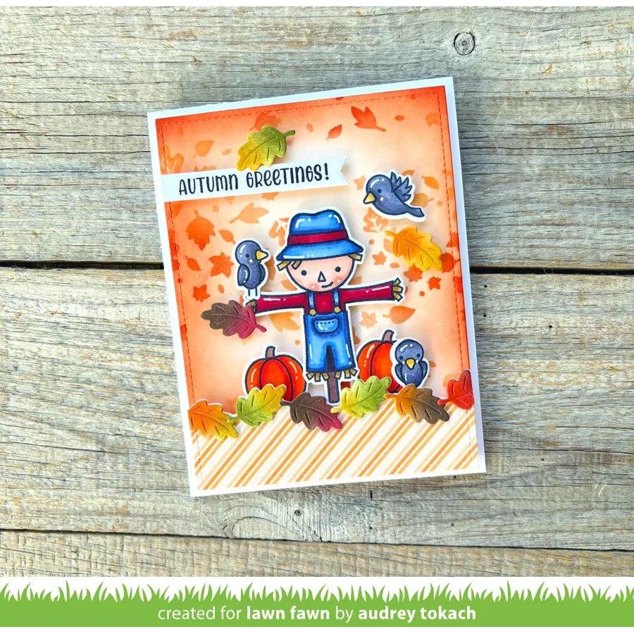 Lawn Fawn - Lawn Cuts - Leaf And Acorn Border-ScrapbookPal