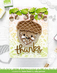 Lawn Fawn - Lawn Cuts - Leaf And Acorn Border-ScrapbookPal