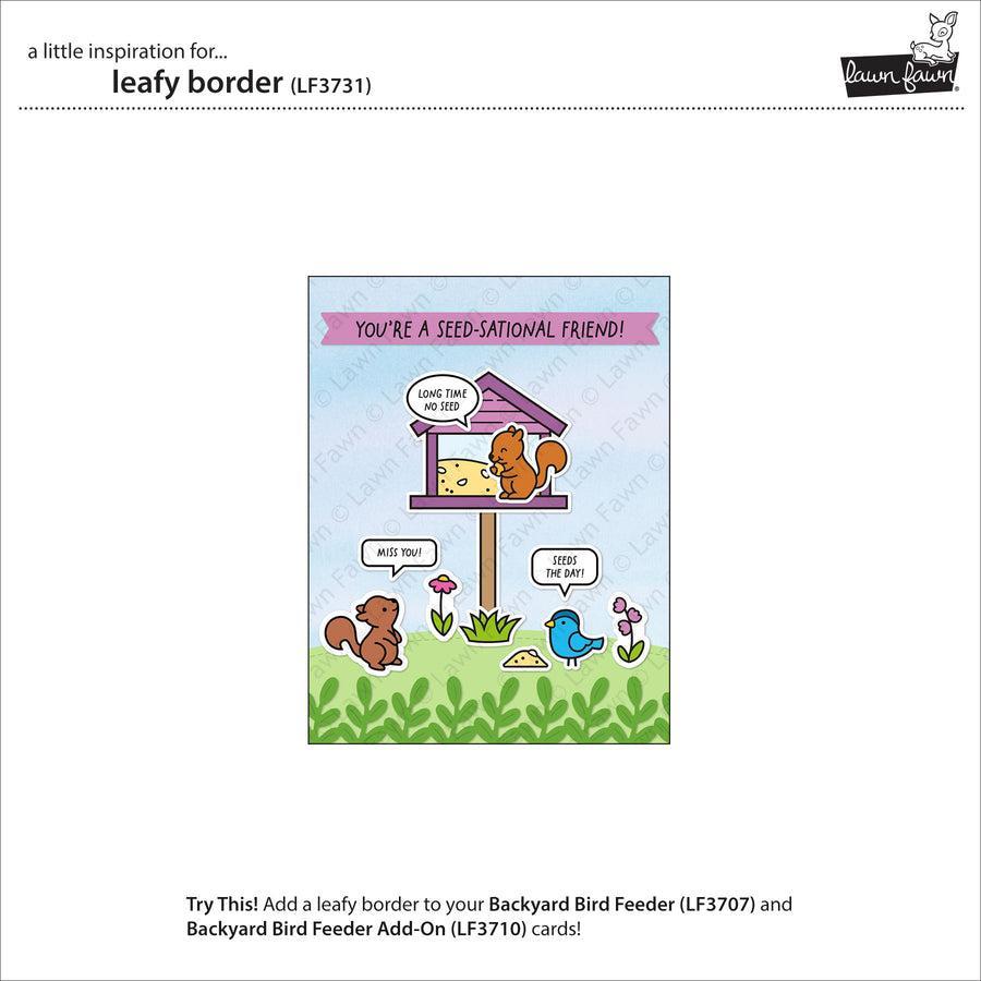 Lawn Fawn - Lawn Cuts - Leafy Border-ScrapbookPal