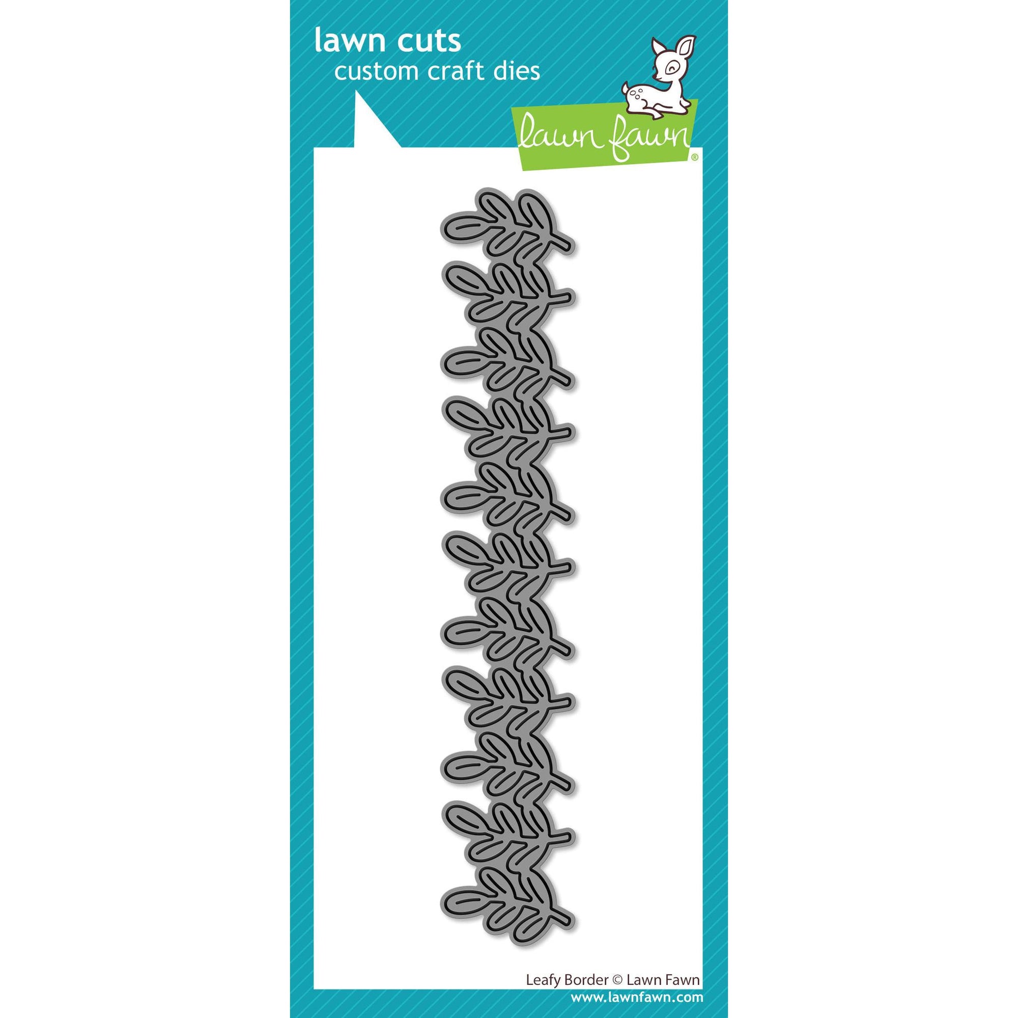 Lawn Fawn - Lawn Cuts - Leafy Border-ScrapbookPal