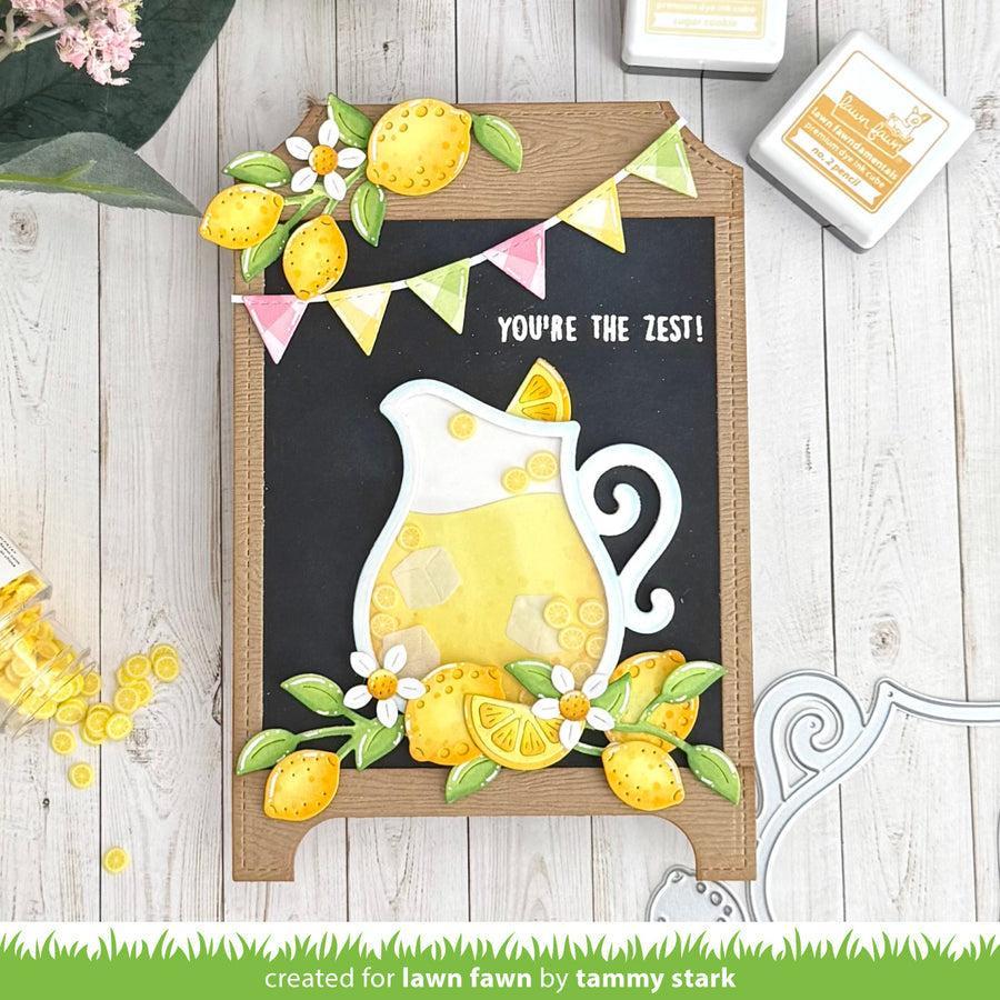 Lawn Fawn - Lawn Cuts - Lemon Vine Border-ScrapbookPal