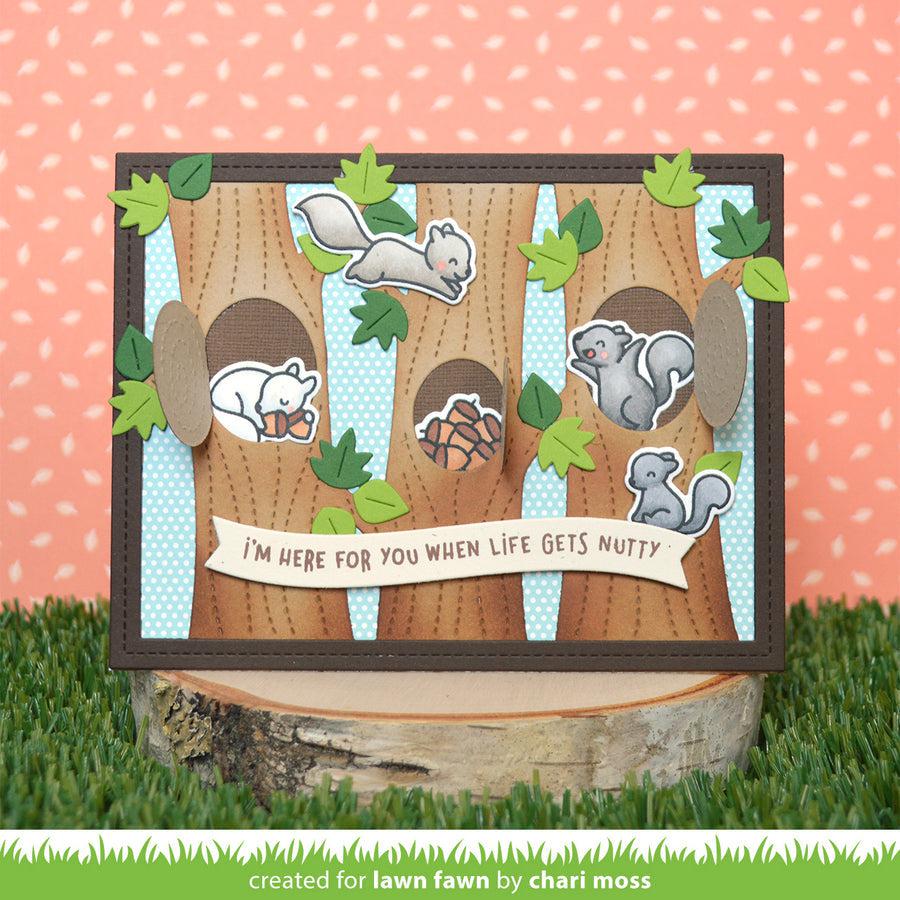 Lawn Fawn - Lawn Cuts - Let's Go Nuts-ScrapbookPal