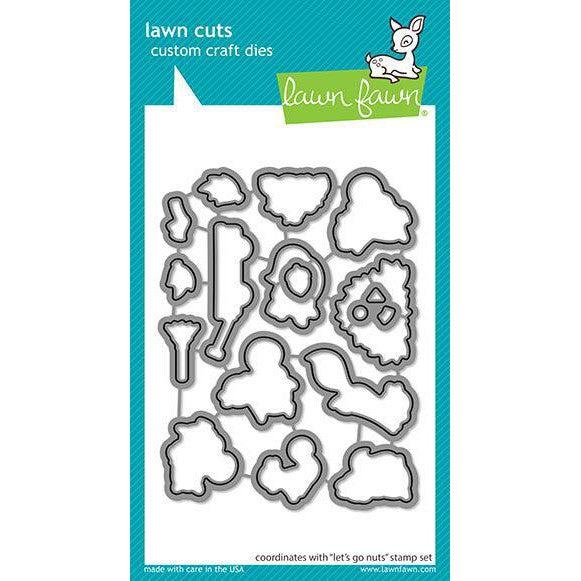 Lawn Fawn - Lawn Cuts - Let's Go Nuts-ScrapbookPal