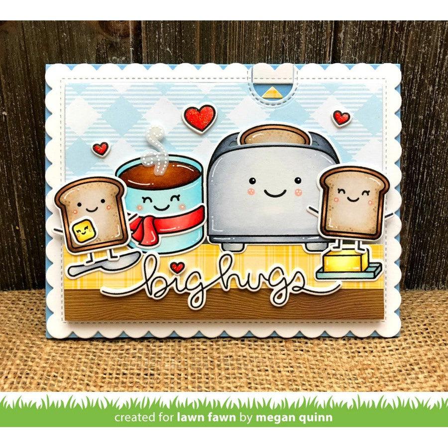 Lawn Fawn - Lawn Cuts - Let's Toast-ScrapbookPal