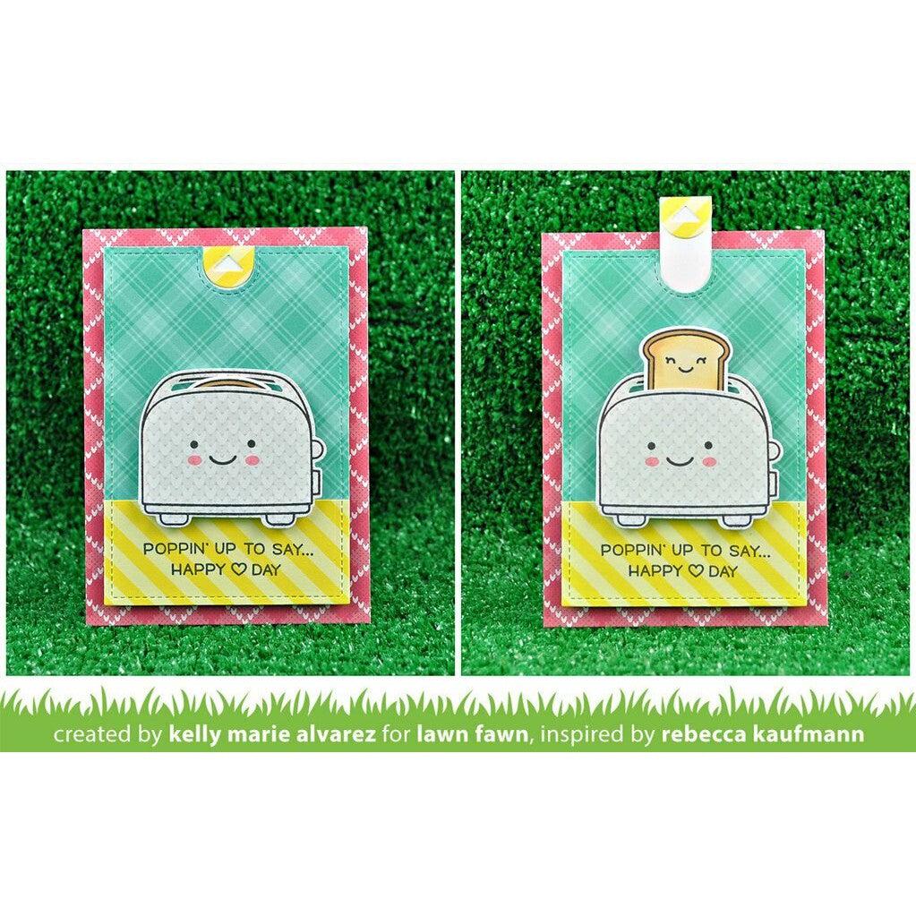 Lawn Fawn - Lawn Cuts - Let's Toast Pull Tab Add-On-ScrapbookPal