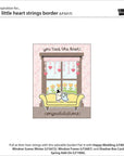 Lawn Fawn - Lawn Cuts - Little Heart Strings Border-ScrapbookPal