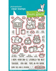 Lawn Fawn - Lawn Cuts - Little Woodland Library-ScrapbookPal