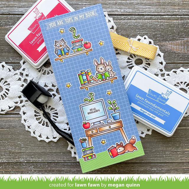 Lawn Fawn - Lawn Cuts - Little Woodland Library-ScrapbookPal