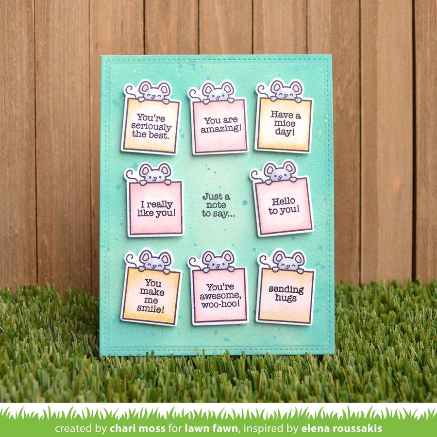 Lawn Fawn - Lawn Cuts - Love Poems-ScrapbookPal