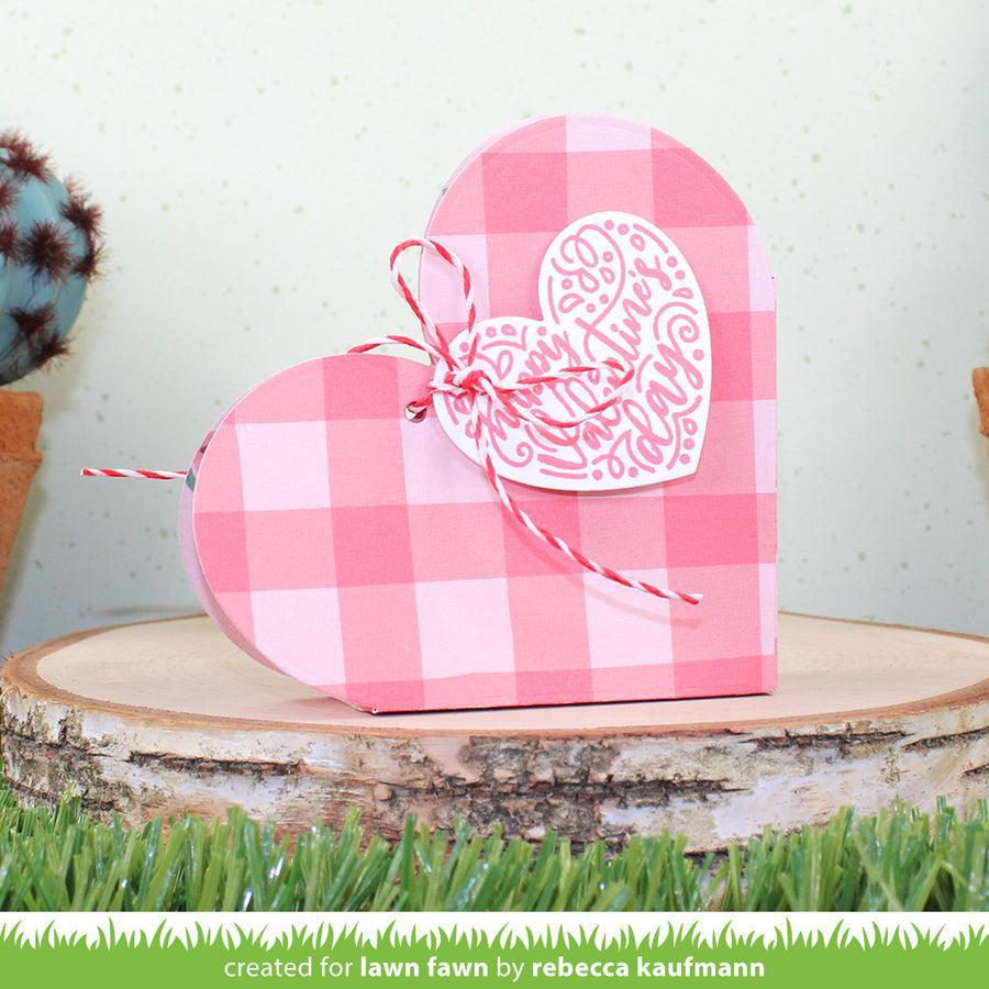Lawn Fawn - Lawn Cuts - Magic Heart Messages-ScrapbookPal