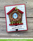 Lawn Fawn - Lawn Cuts - Magic Iris Birdhouse Add-On-ScrapbookPal