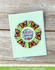 Lawn Fawn - Lawn Cuts - Magic Iris Butterfly Wreath Add-On-ScrapbookPal