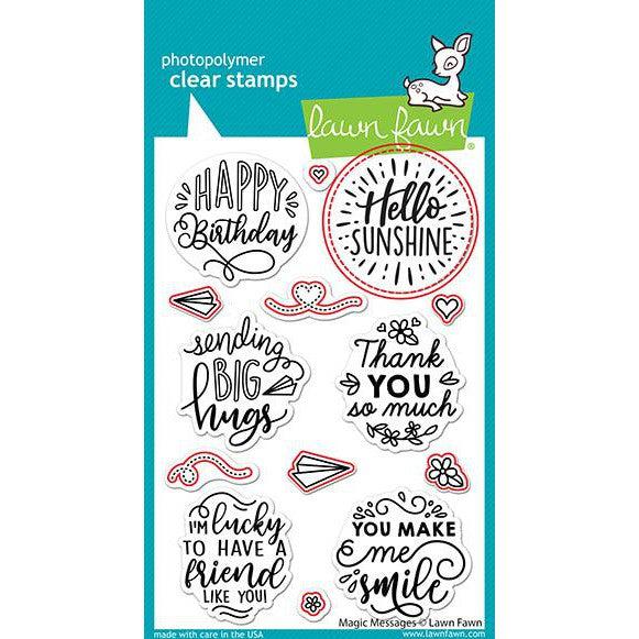 Lawn Fawn - Lawn Cuts - Magic Messages-ScrapbookPal