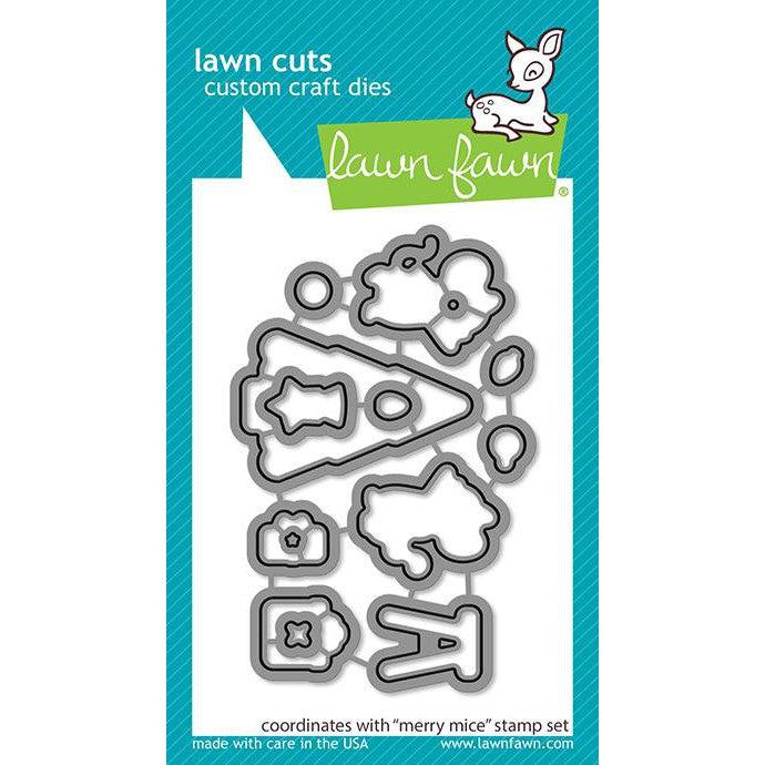 Lawn Fawn - Lawn Cuts - Merry Mice-ScrapbookPal