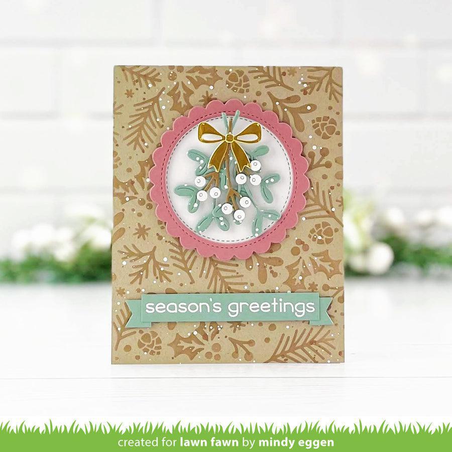 Lawn Fawn - Lawn Cuts - Merry Mistletoe-ScrapbookPal