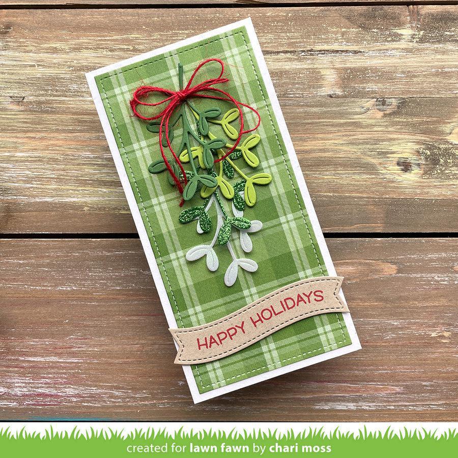 Lawn Fawn - Lawn Cuts - Merry Mistletoe-ScrapbookPal
